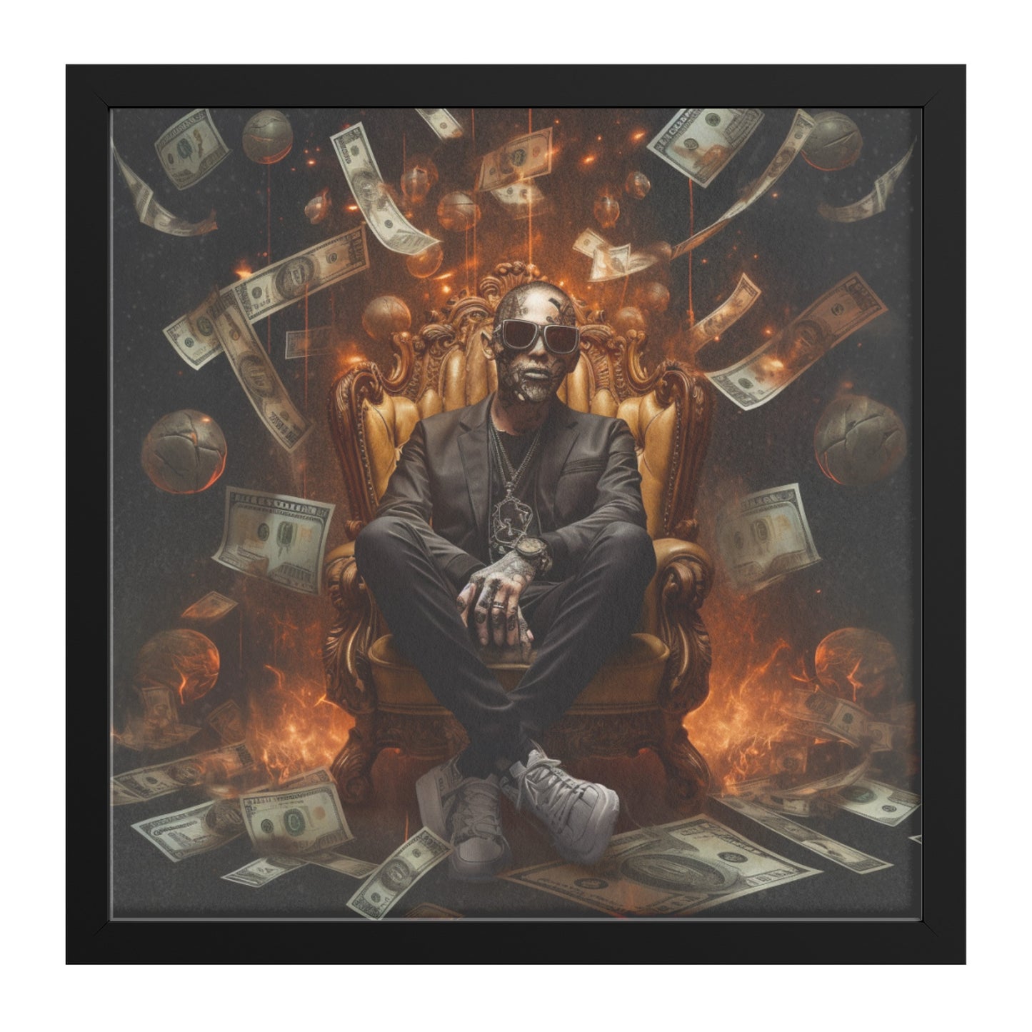 Affluent Ascent: The Money Mountain