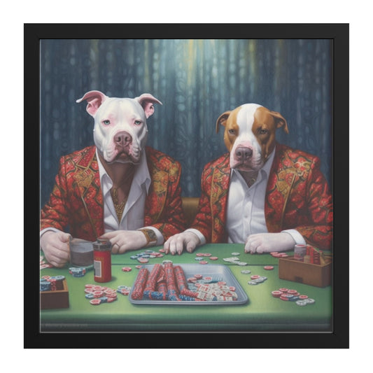 Canine Cardsharps: The Ultimate Pawker Game