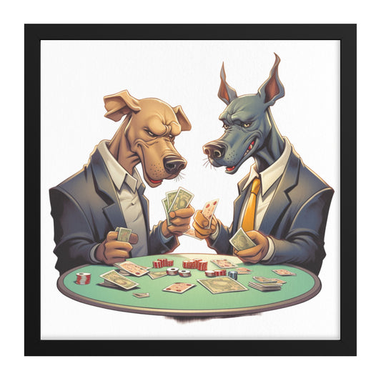 Ghetto Hounds' Gamble: A Tale of Two Gangsta Dogs