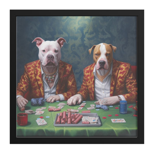 Hound Hold'em: A Tale of Two Gambling Dogs