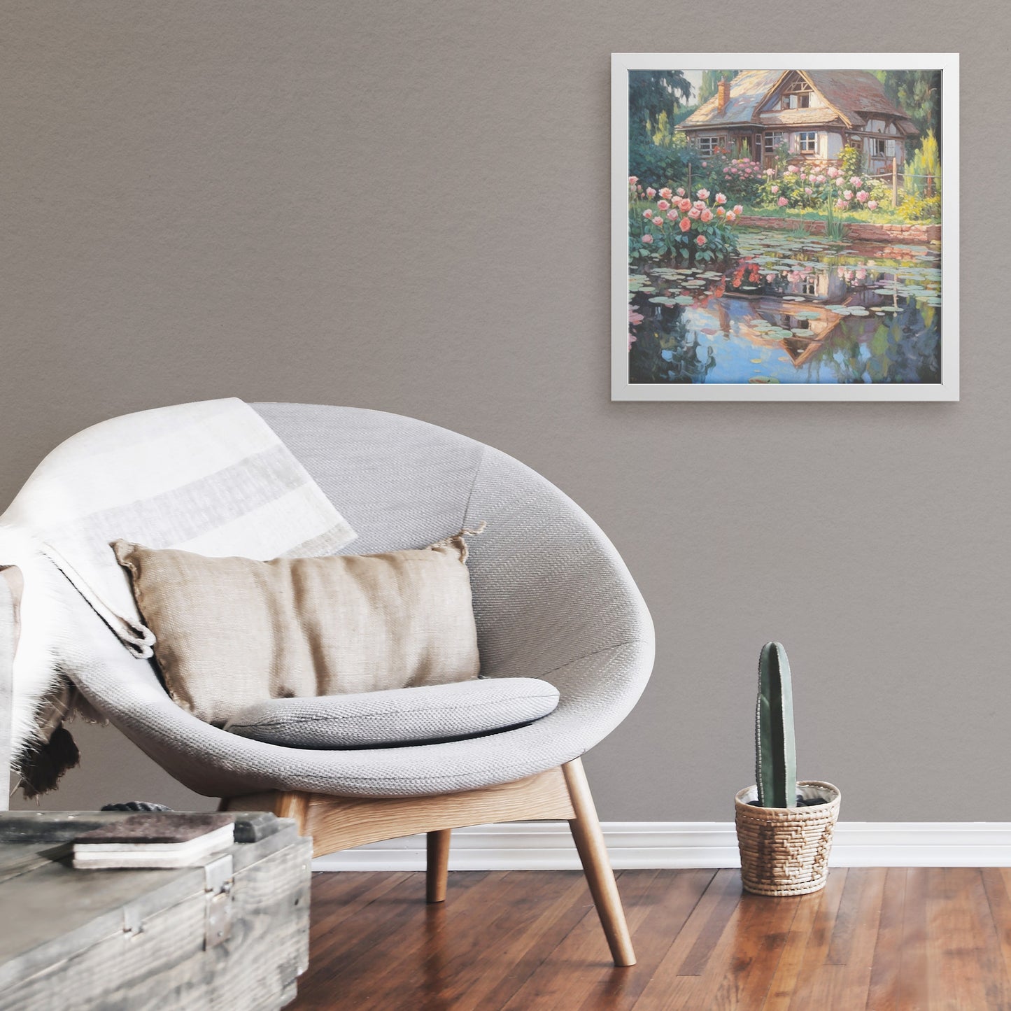 Lakeside Love: A Picturesque Home and Garden