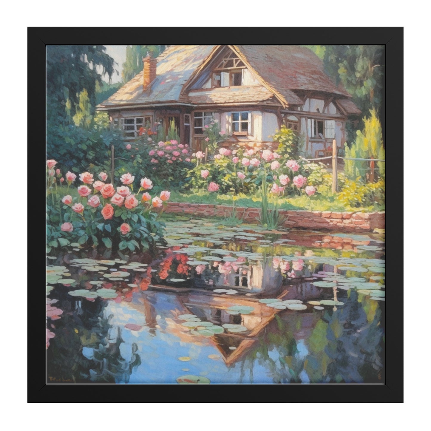 Lakeside Love: A Picturesque Home and Garden