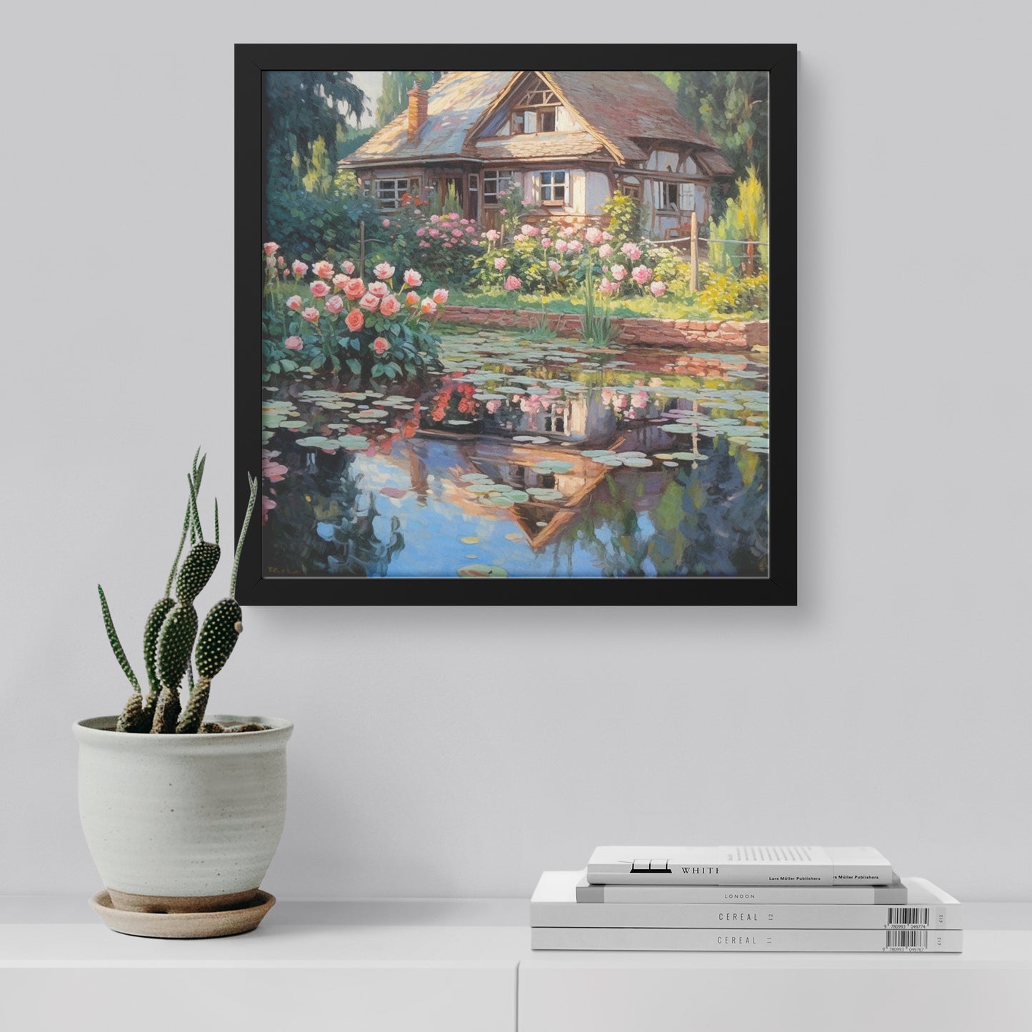 Lakeside Love: A Picturesque Home and Garden