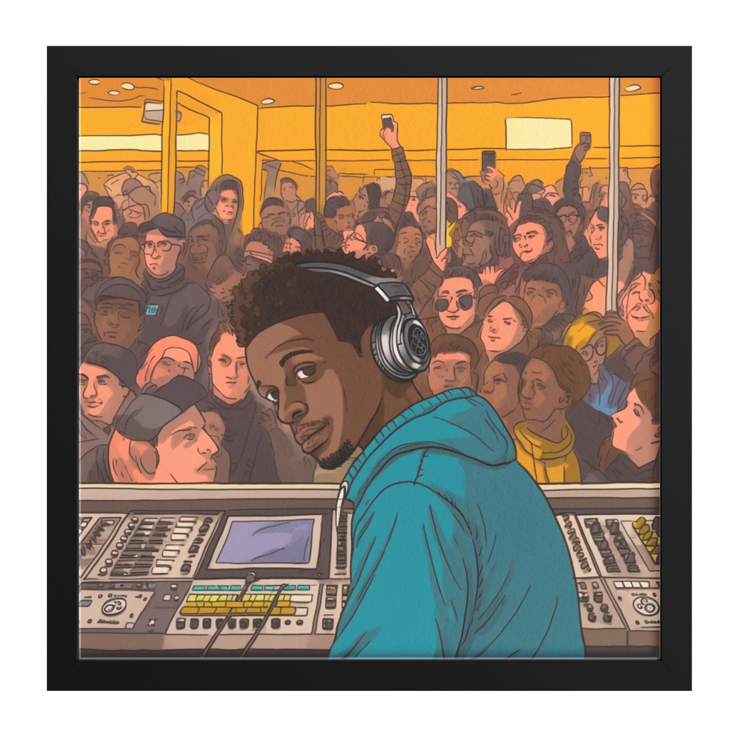 Rhymes and Renderings: A Hip-Hop Happening