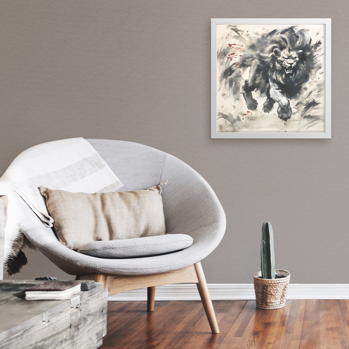 Roar of Retribution: Lions in Action