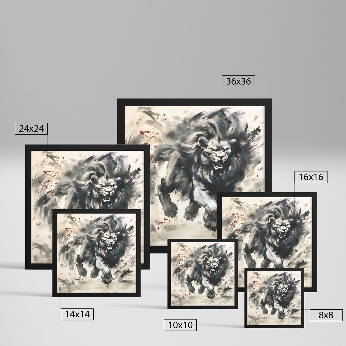 Roar of Retribution: Lions in Action