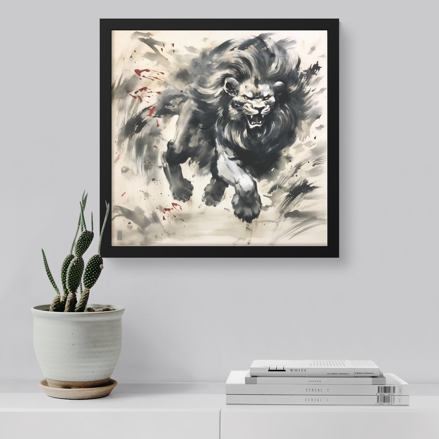 Roar of Retribution: Lions in Action