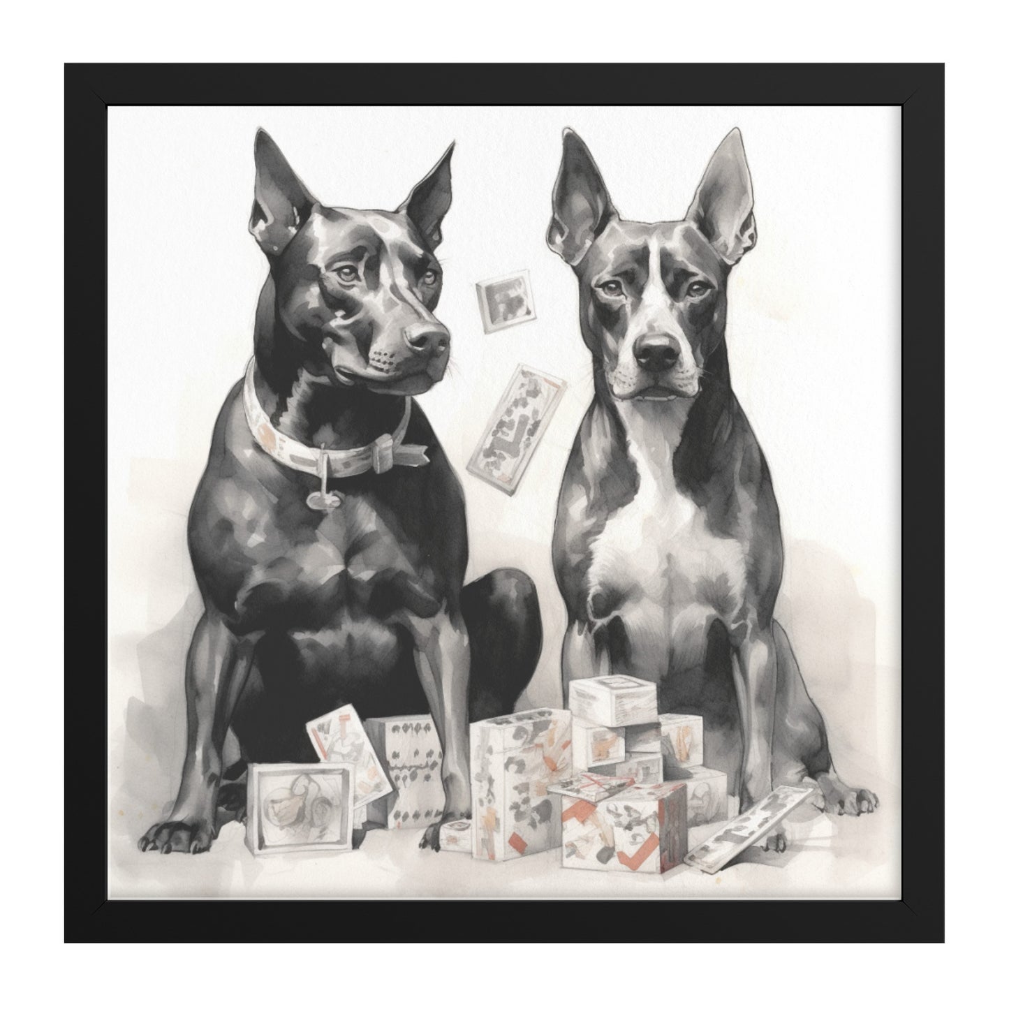 Ruff House Rules: The Canine Underworld's Poker Night