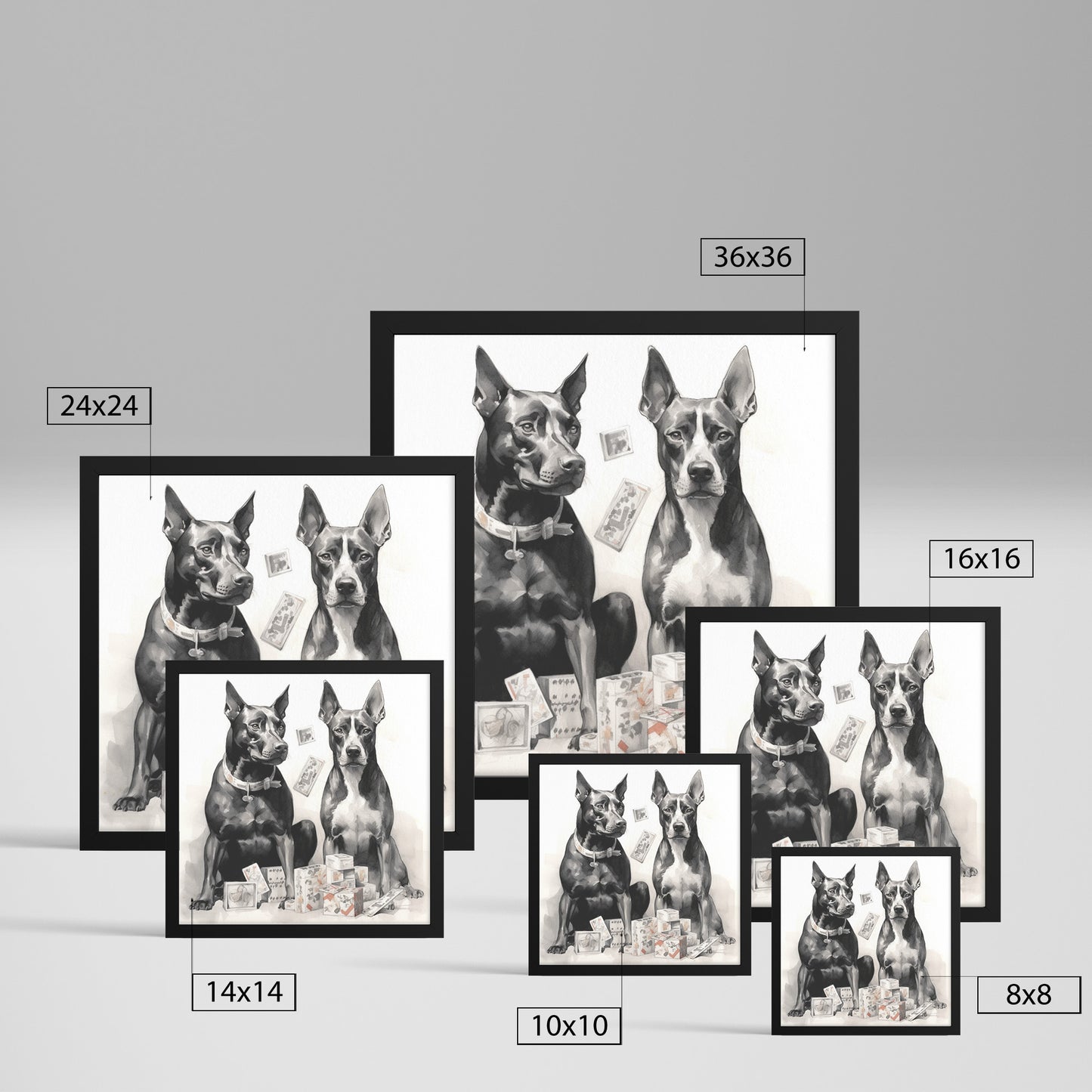 Ruff House Rules: The Canine Underworld's Poker Night