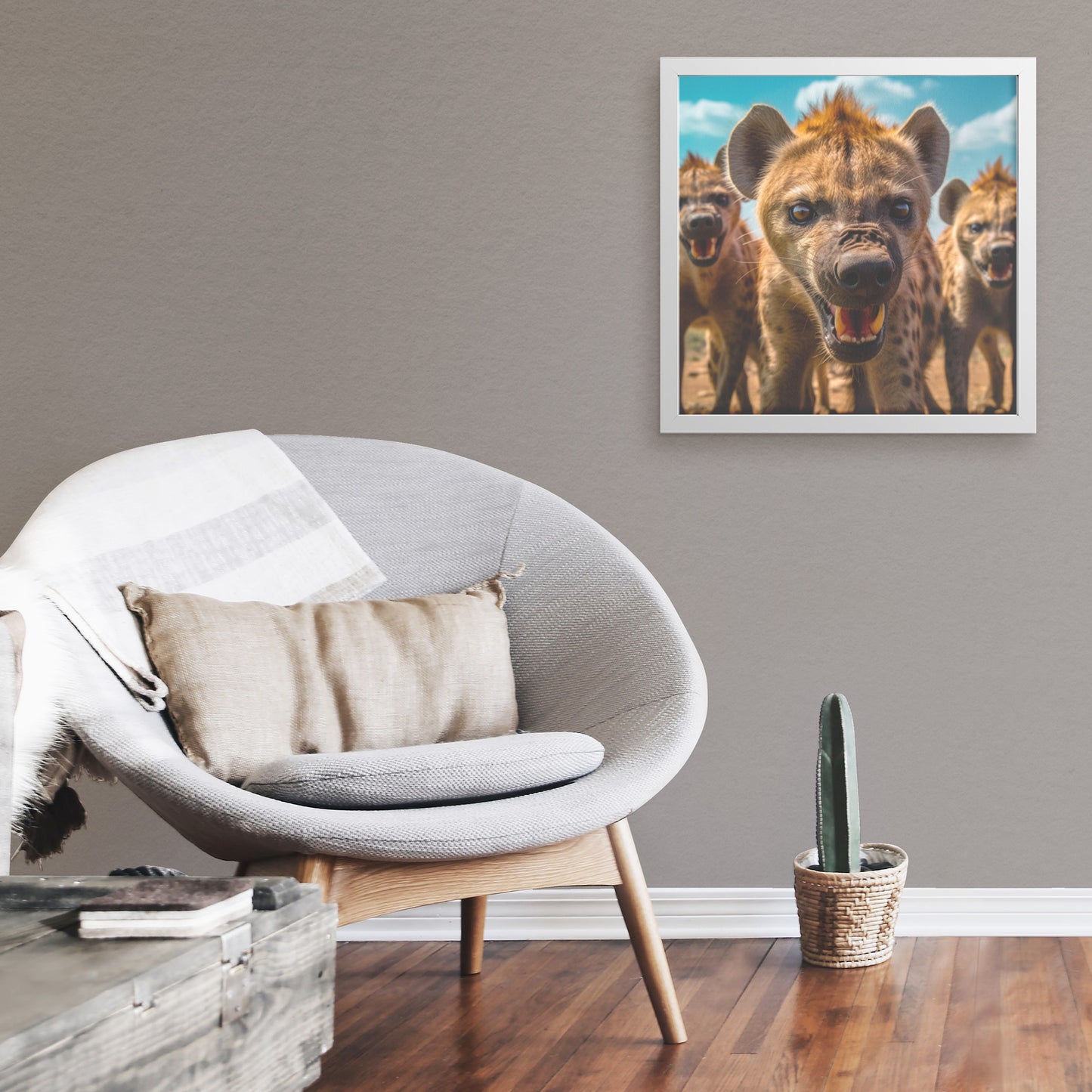 Savage Synchrony: The Hyenas' Strike