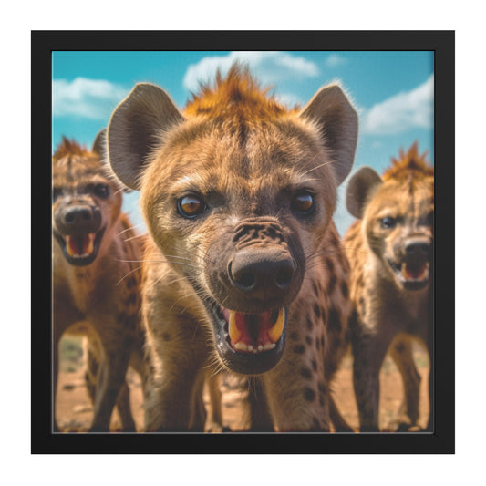 Savage Synchrony: The Hyenas' Strike