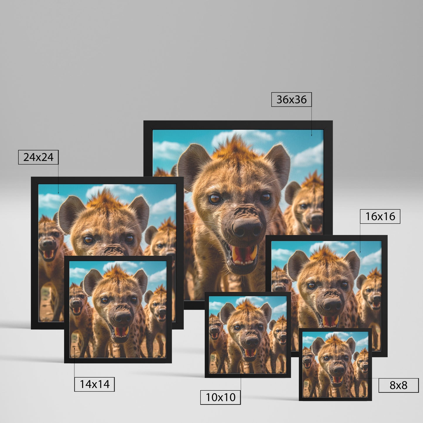 Savage Synchrony: The Hyenas' Strike