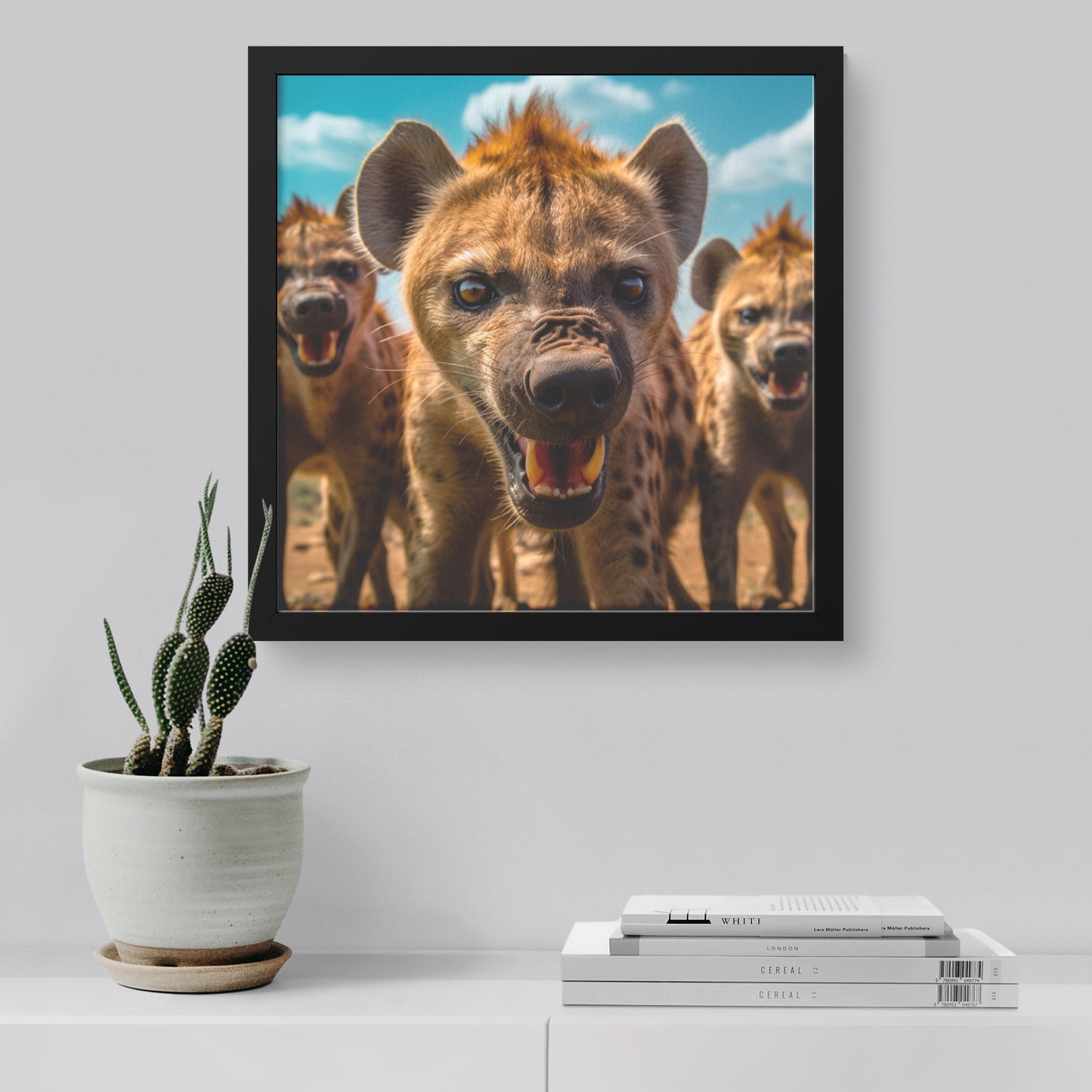 Savage Synchrony: The Hyenas' Strike