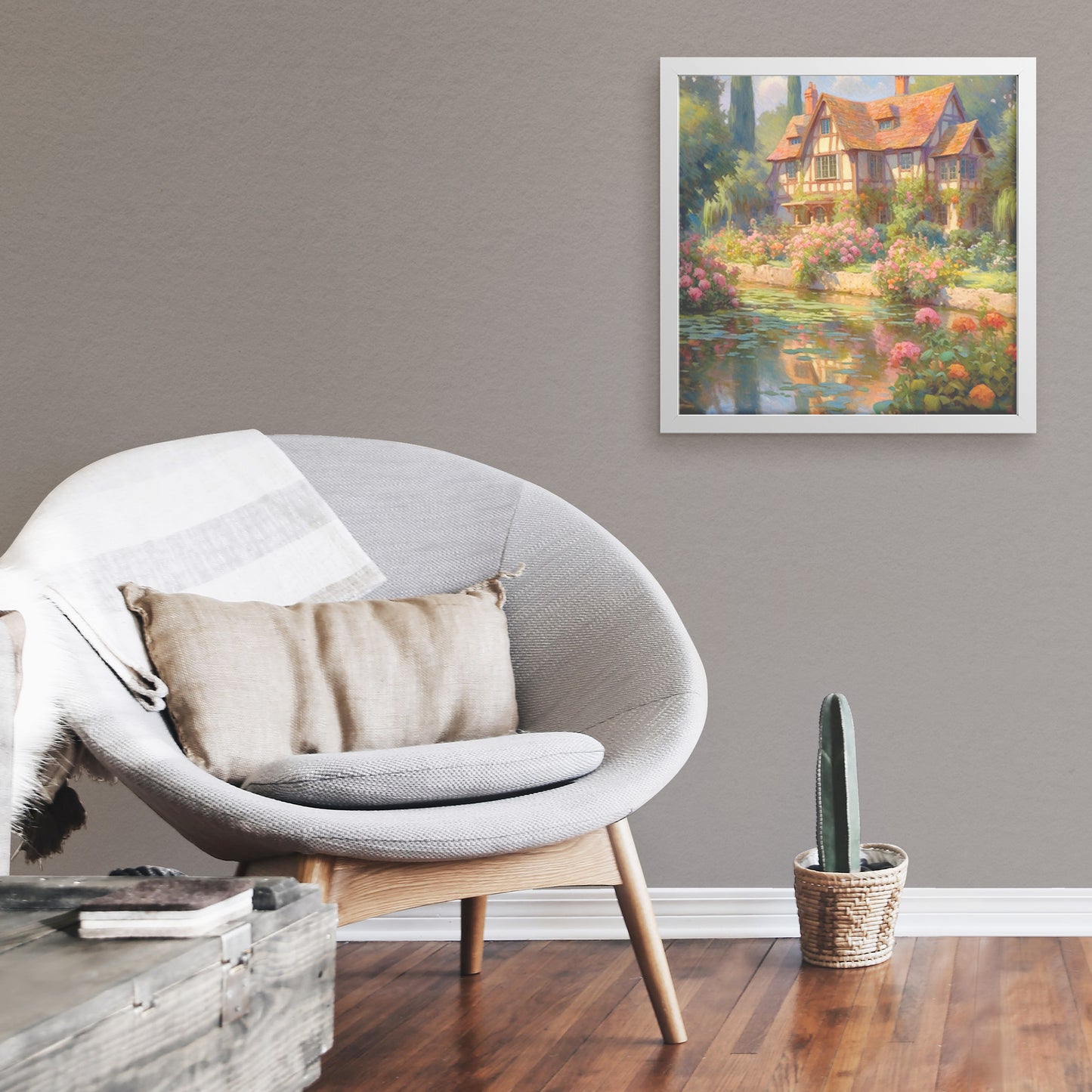 Serene Sonata: The Love-Soaked Lakeside Abode