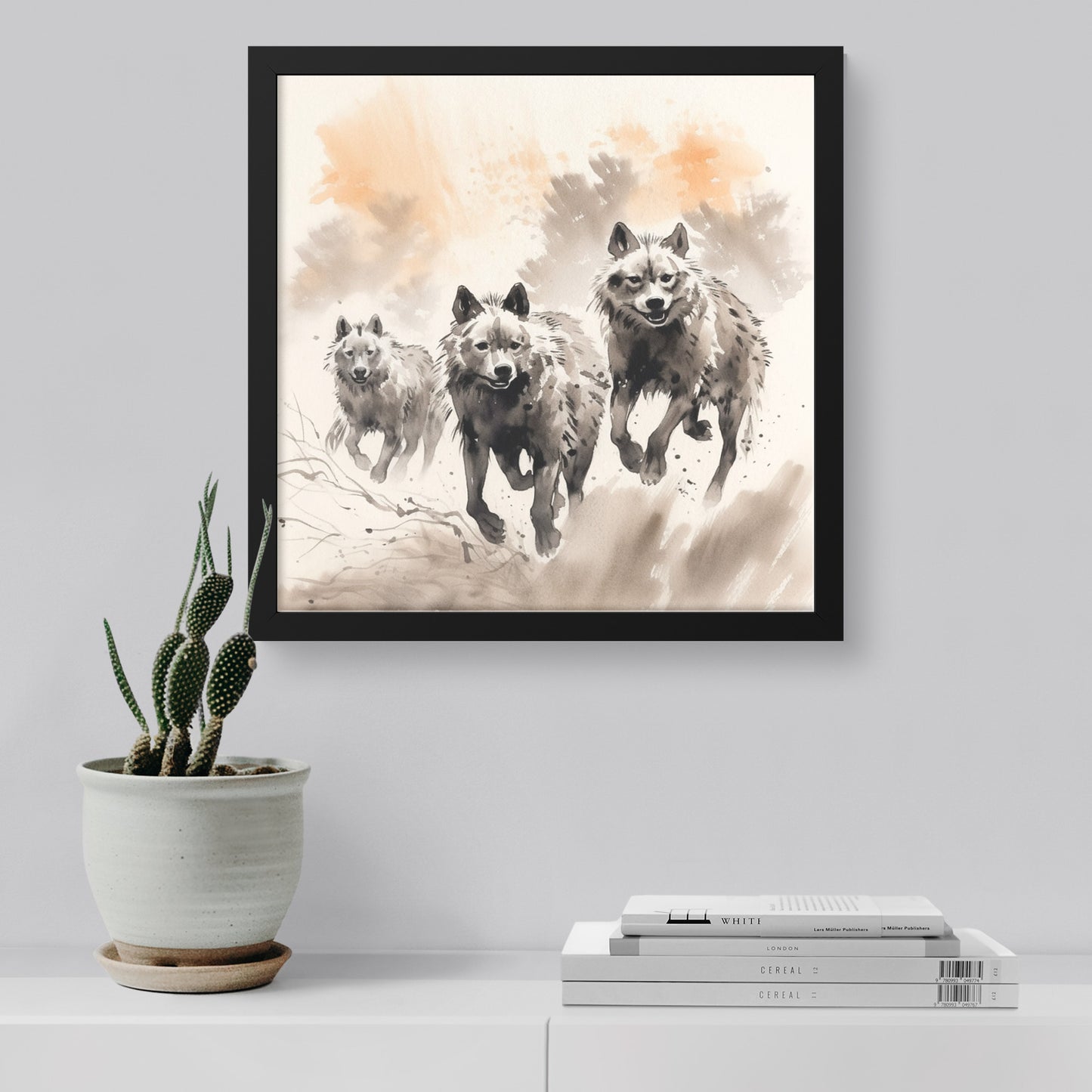 Shadow Pack: The Sumi-e Wolves