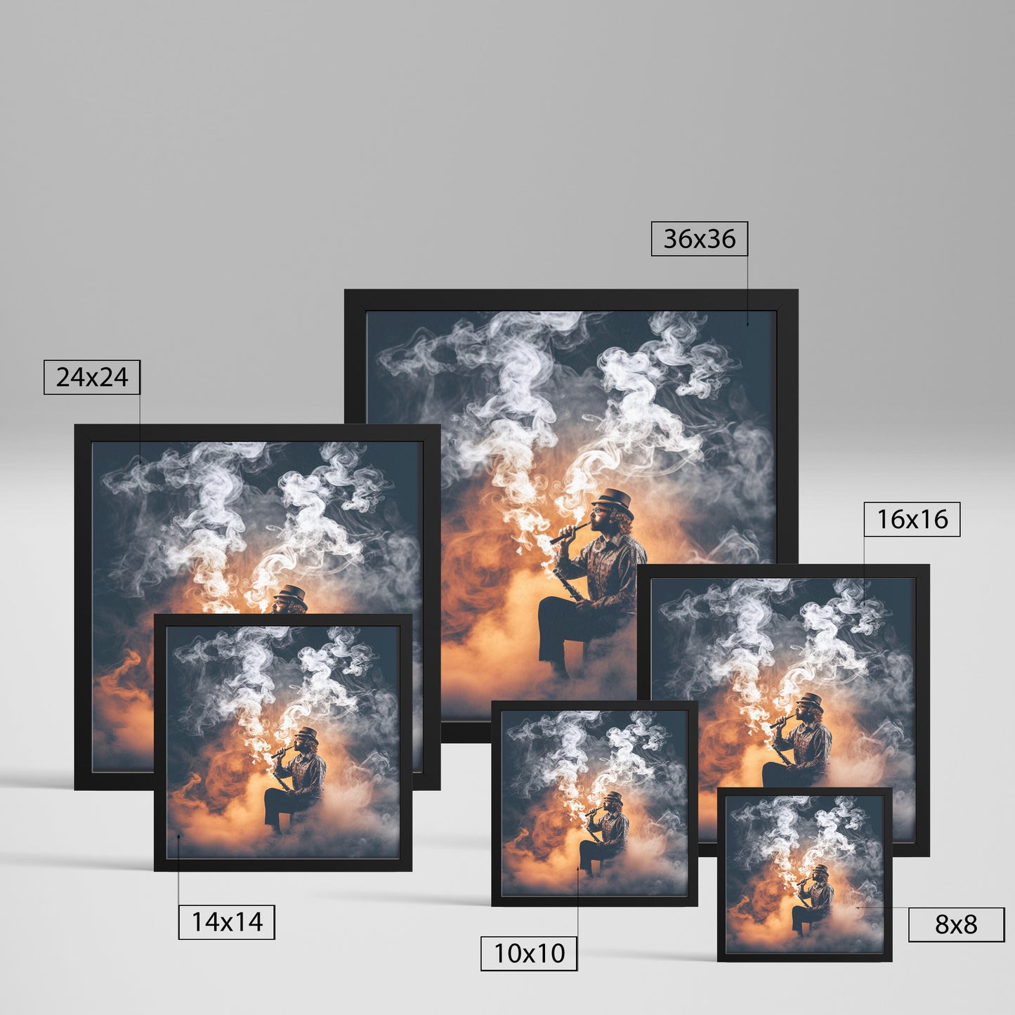 Sonic Whispers in Smoke