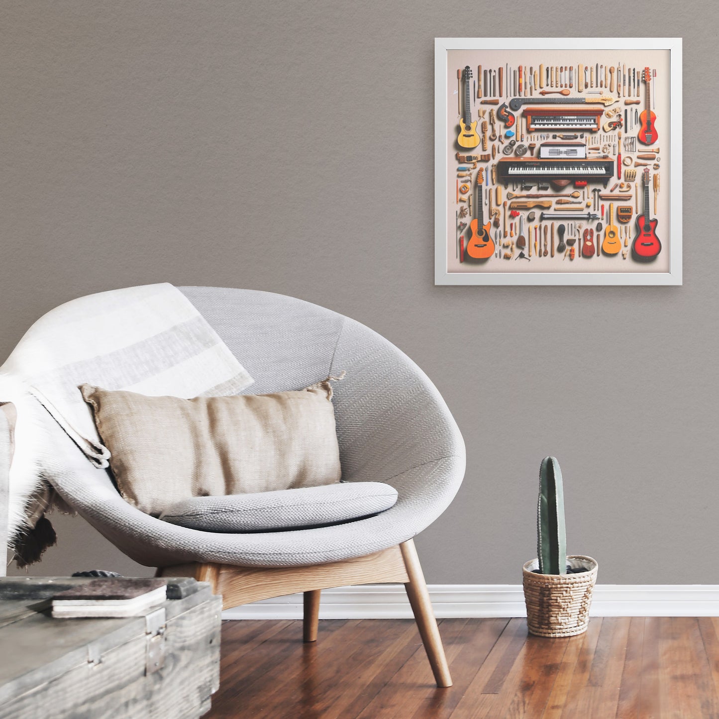 Symphony of Silhouettes: A Melodic Mosaic