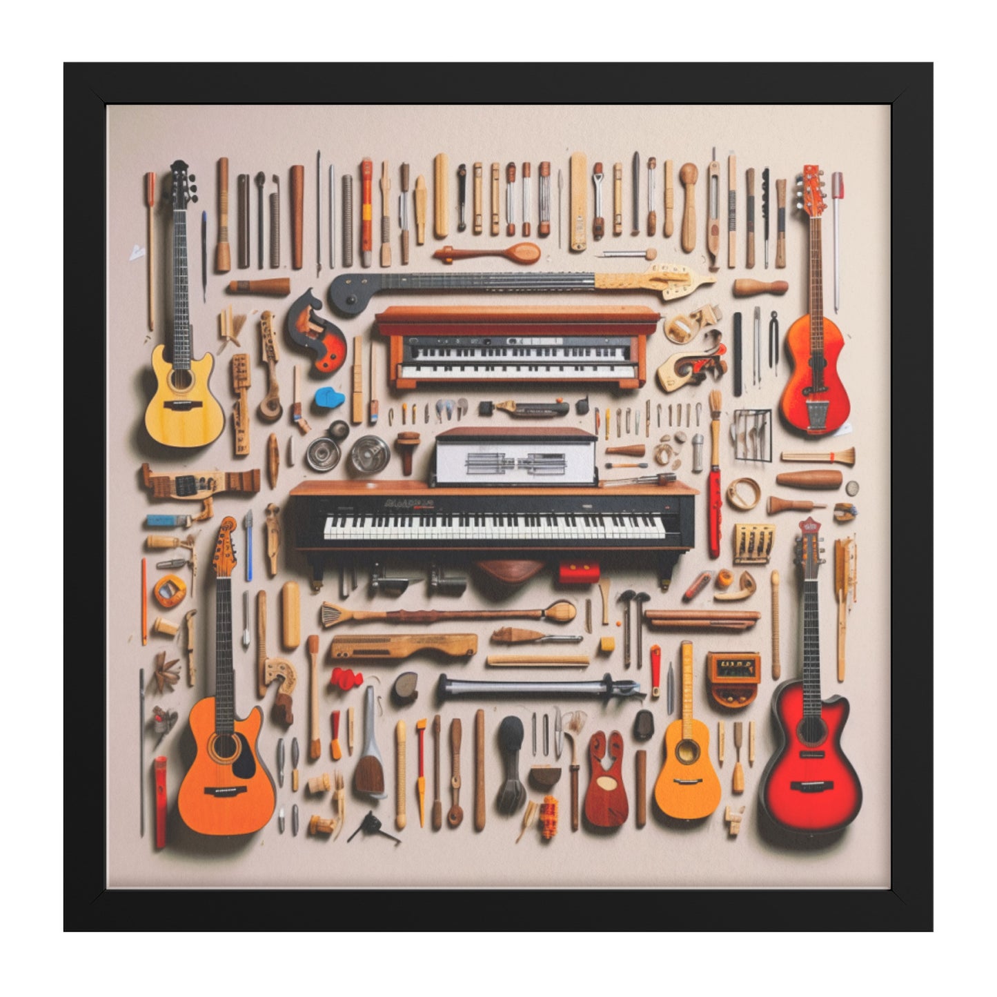 Symphony of Silhouettes: A Melodic Mosaic