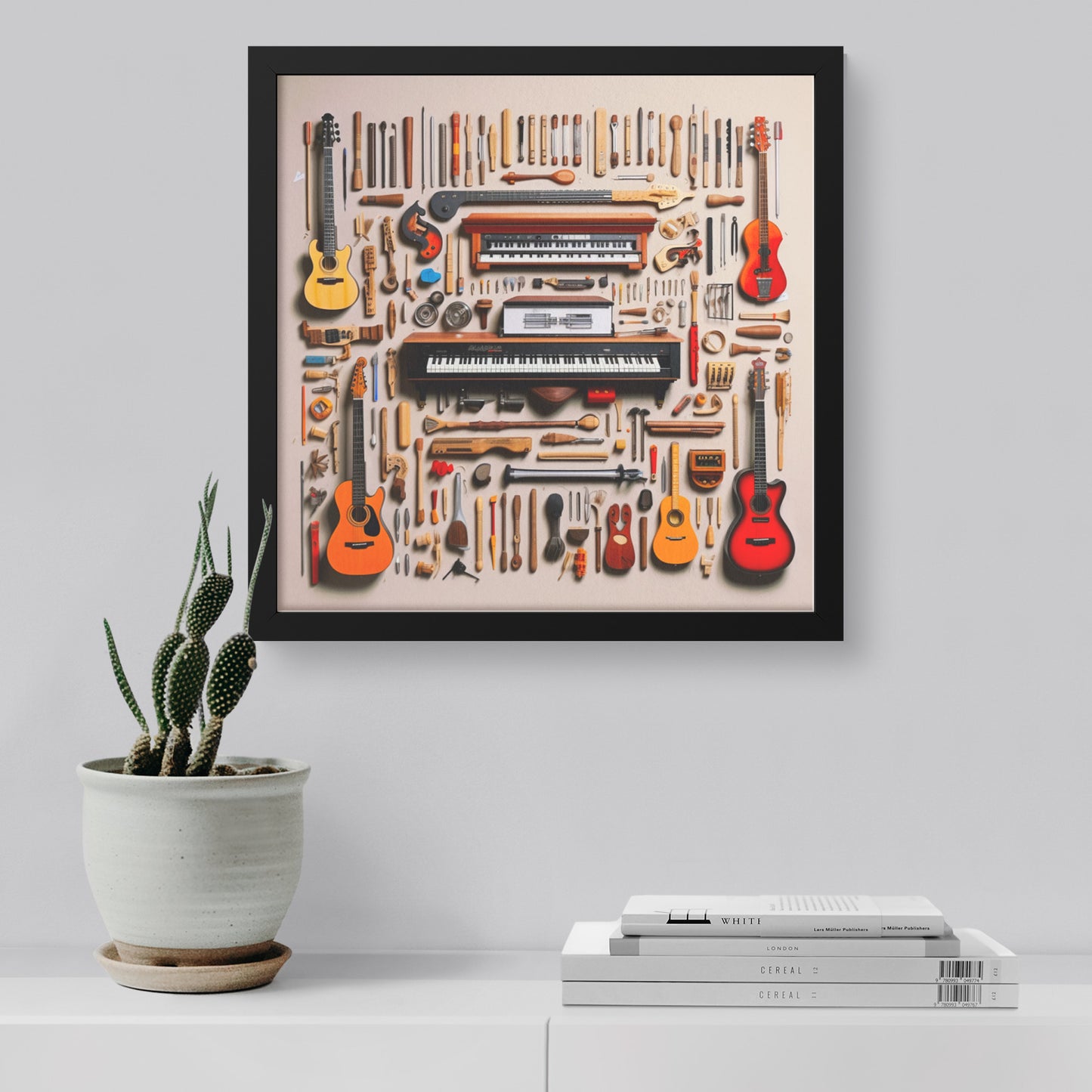 Symphony of Silhouettes: A Melodic Mosaic