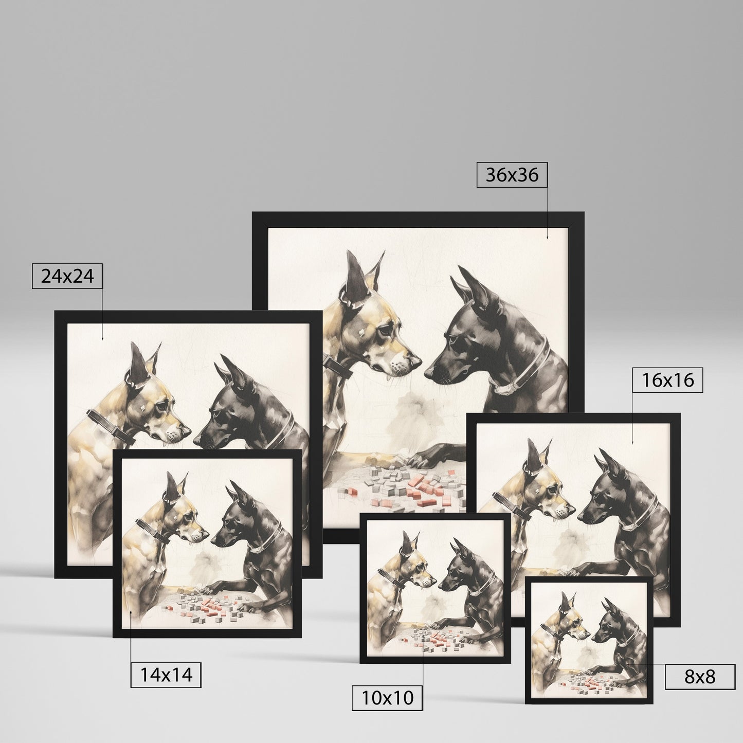 Wagging Wagers: Two Dogs in a Tail-Twisting Card Game