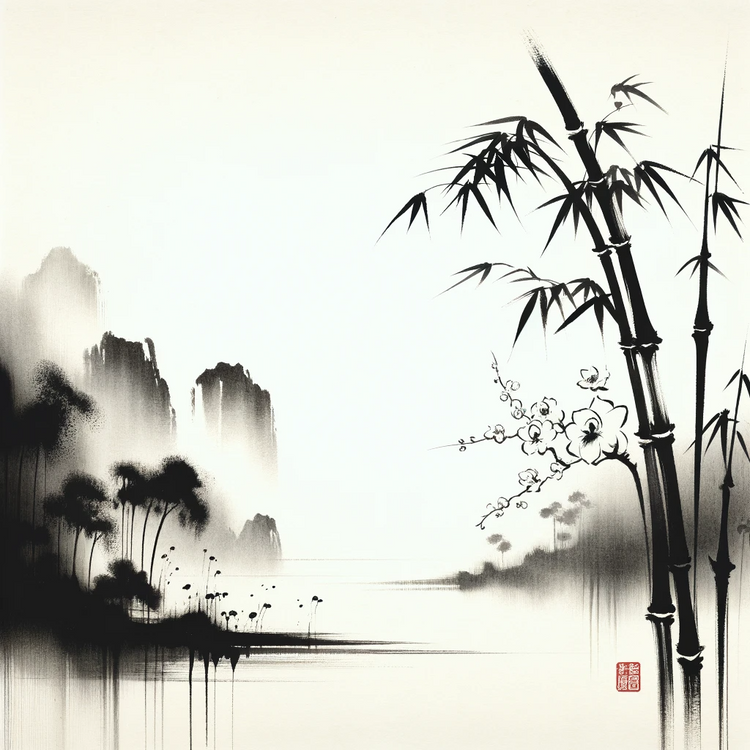 The Art of Silence and Simplicity: Sumi-e Japanese Ink Painting – The ...