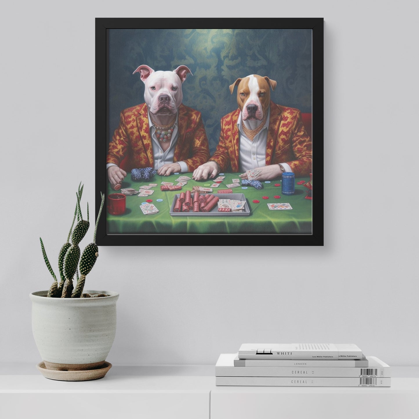 Hound Hold'em: A Tale of Two Gambling Dogs