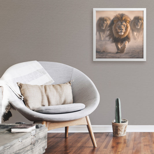 Savannah Sentinel: The Lion's Prowess