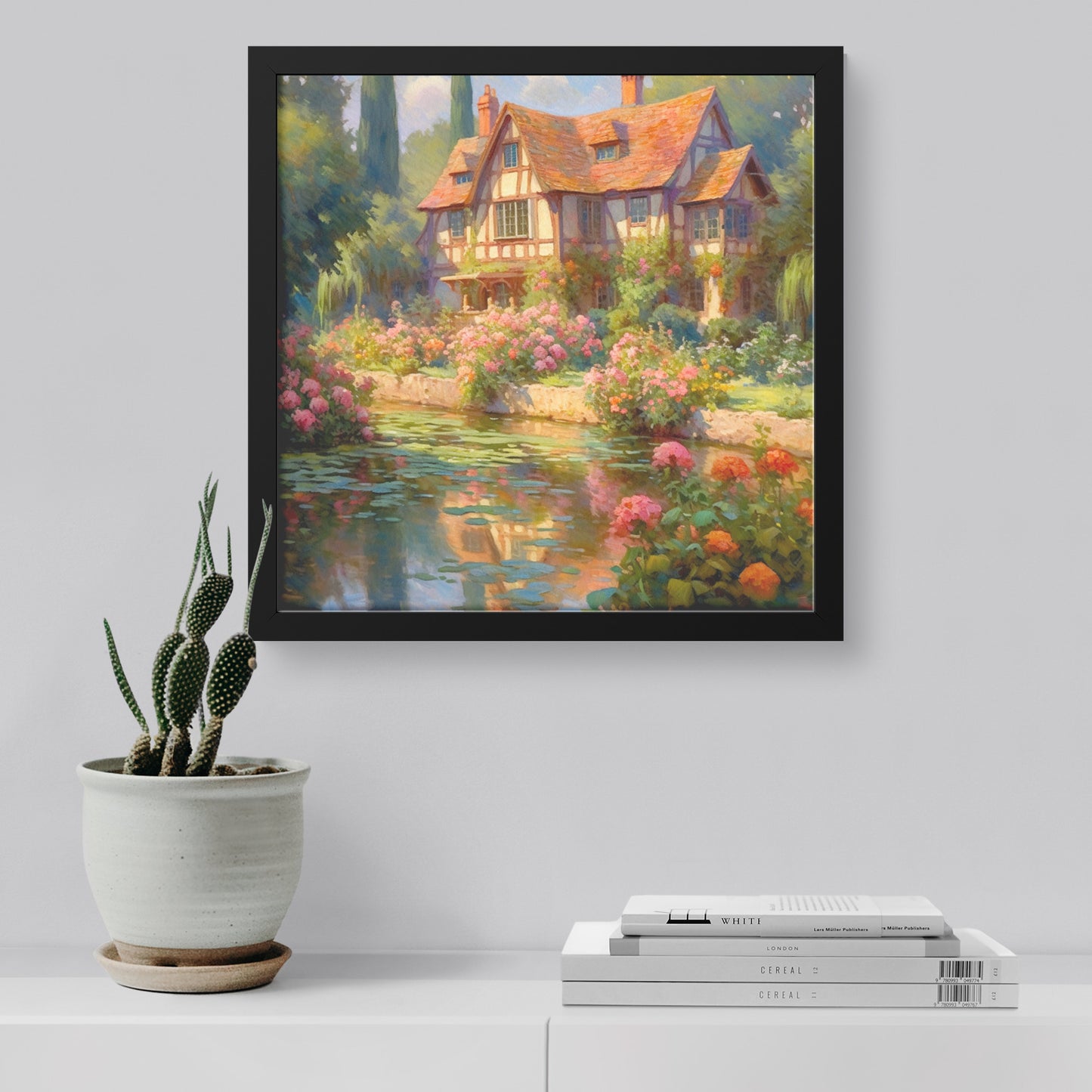 Serene Sonata: The Love-Soaked Lakeside Abode